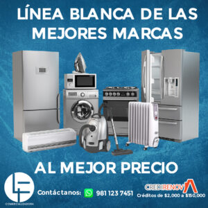 LINEA BLANCA AL MEJOR PRECIO